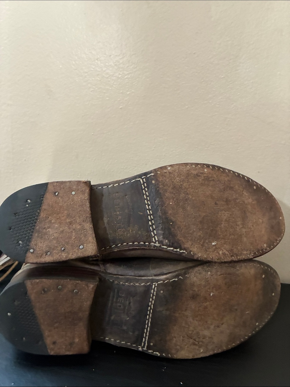 leather Bed Stu Craven ankle boot features women size 9 - Picture 5 of 9